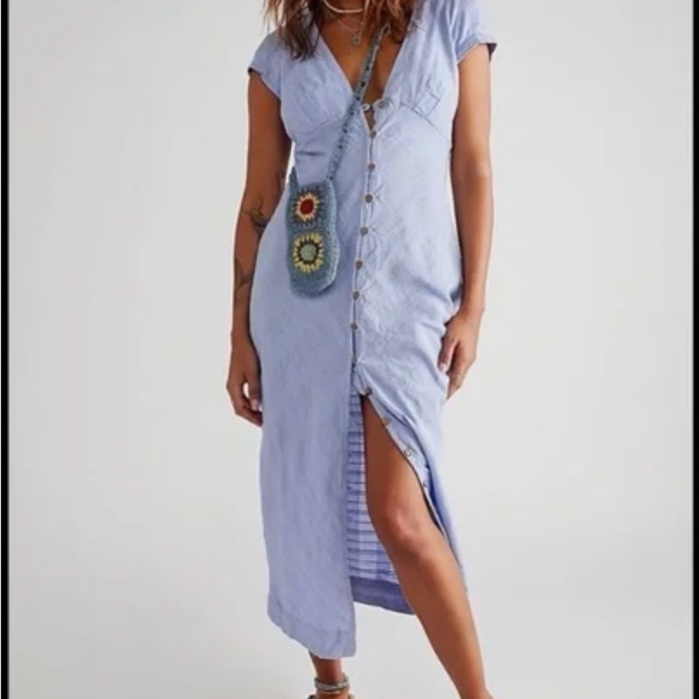 Free People Midi dress 
Never Worn, tags attached 
Bought dress for $100